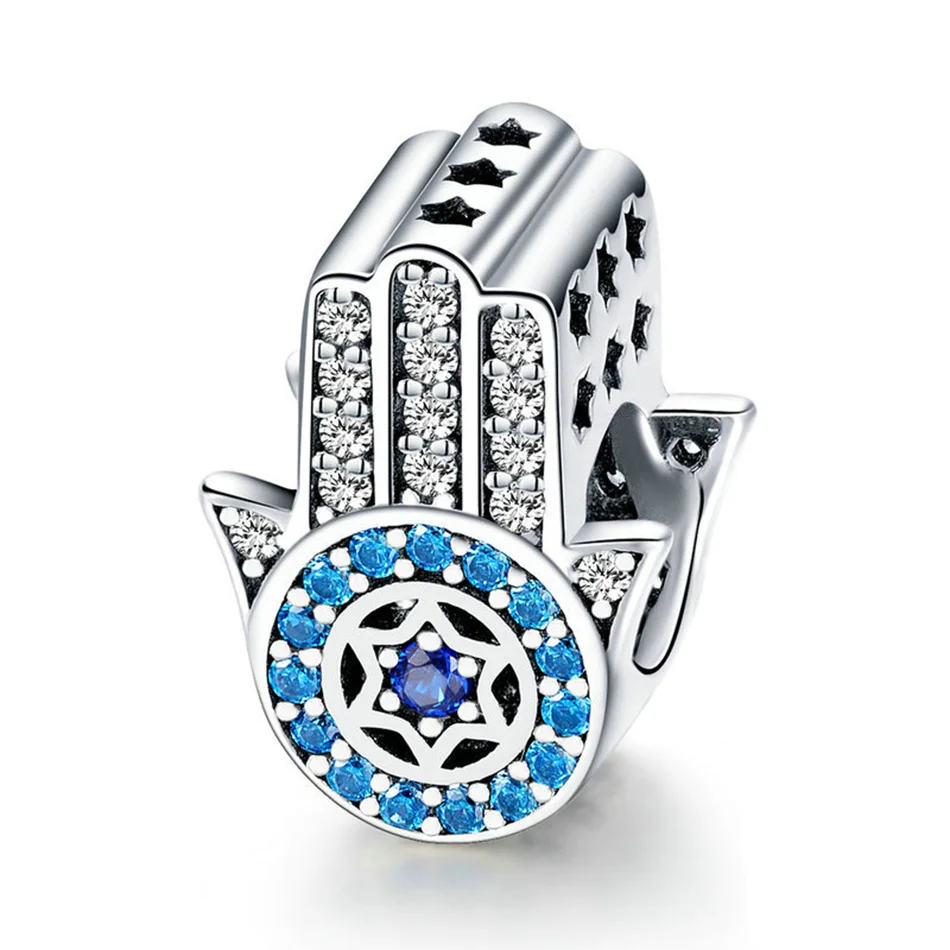 100% 925 Sterling Silver Trendy Lucky Blue Crystal Hand Charm Beads fit Charm Bracelets & Bangles DIY Jewelry
100% 925 Sterling Silver Trendy Lucky Blue Crystal Hand Charm Beads fit Charm Bracelets & Bangles DIY Jewelry