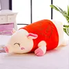 Wholesale soft dressing small pig and soft pig plush toys doll large bolster