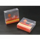 Customizable PVC blister packing box, clear Recyclable plastic gift box, transparent blister cosmetic box