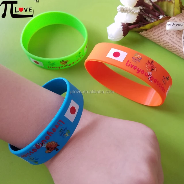 custom made promotional gifts full color printing logo silicon