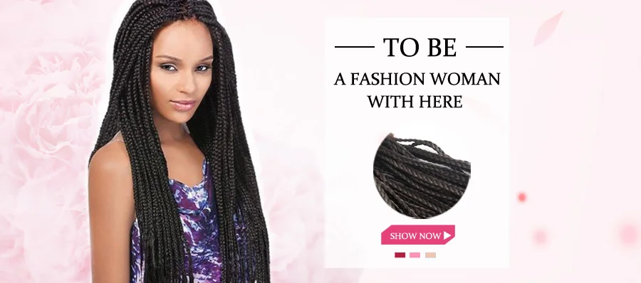 Natural Color Wholesale Track Braid Hair Band Crochet Braid Hair