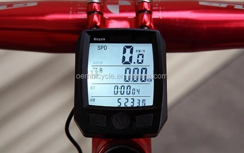 waterproof backlight cycling computer