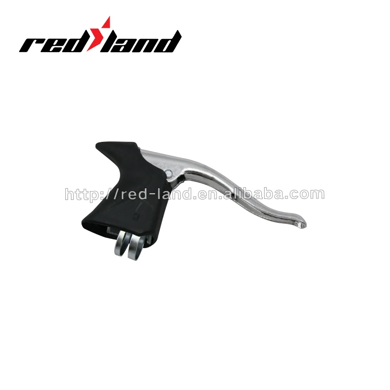 Black and Silver Aluminum and PVC Bicycle brake lever
Black and Silver Aluminum and PVC Bicycle brake lever