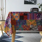 Square Tablecloth For Party Wedding Vinyl Rectangle Table Cover