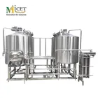 Micro Brewery Beer Equipment 300l Steam Heating Micro Brewery Craft Beer Equipment For Commercial Sale