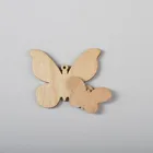 wholesale laser cut wooden house handicraft