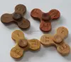 Wood Bamboo Fidget Spinner Wheel Hand Finger Spinning Toy Small New Toys For Stree Release For Gyro Spinners