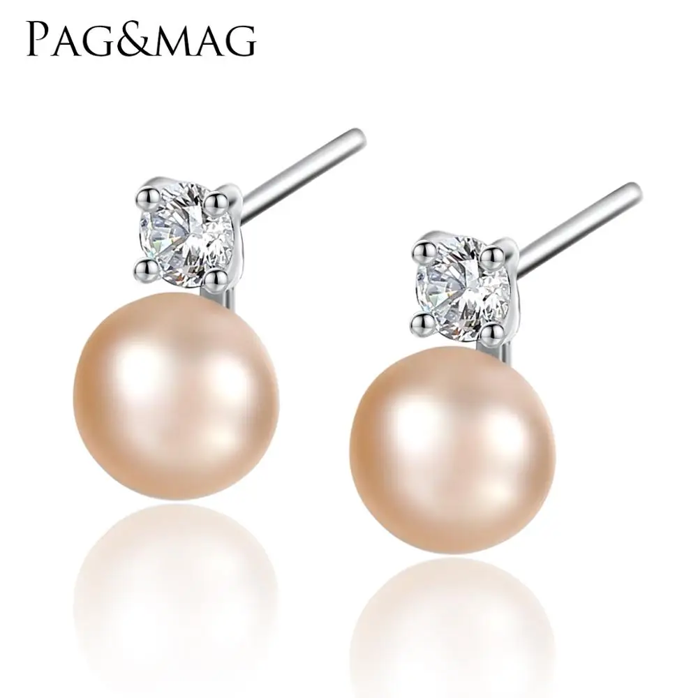 PAG&MAG 925 Silver Cute Small Natural Pearl Stud Earrings Girls Mother Pearl Earrings
PAG&MAG 925 Silver Cute Small Natural Pearl Stud Earrings Girls Mother Pearl Earrings