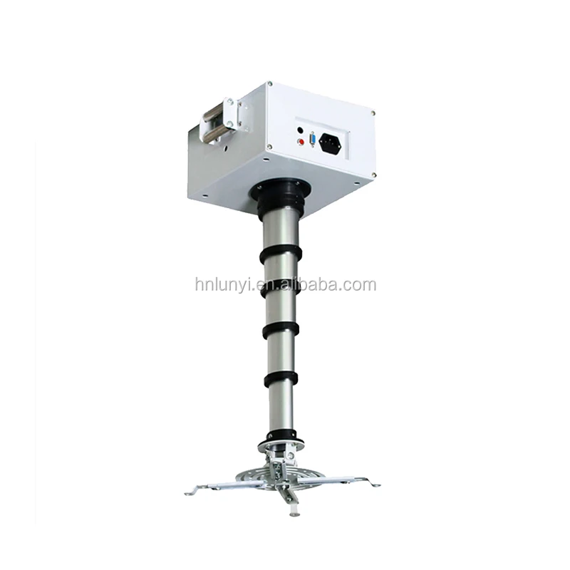 high quality remote control electric telescopic hanger projector lifting column