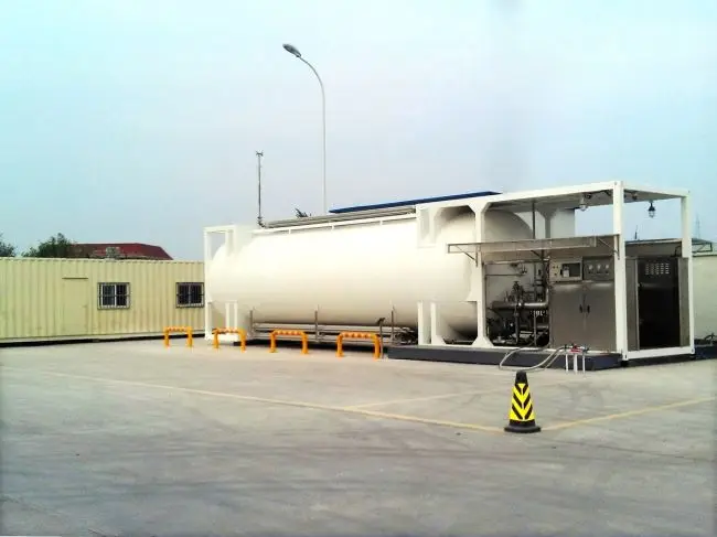 机械设备  化工机械设备  化学品储运设备   集成的橇装 lng 车辆