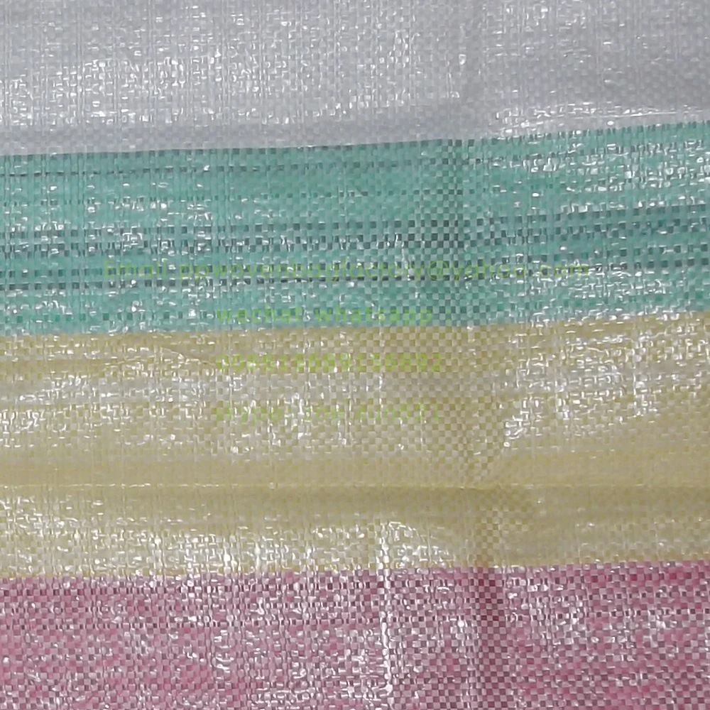 factory white woven bag rolls / fabric roll