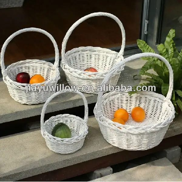 100%handmade craft exquisite wicker flower basket