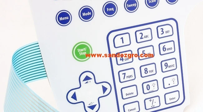 membrane switches transparent UV insulation ink