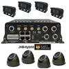 4CH 1080P IP camera hard drive mobile NVR with ADAS DSM Intelligent Management software