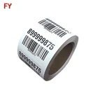 Factory Price Durable Private Customized Printing Adhesive Paper Commercial Barcode Shipping Stickers Labels
