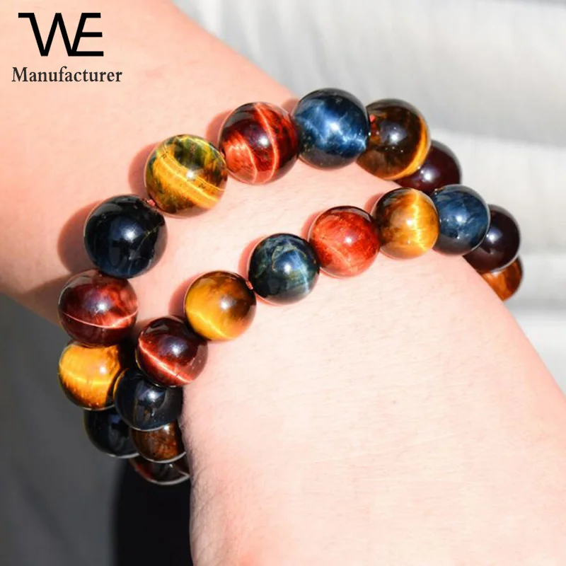 Ethnic Style Natural Stone Multicolor Tiger Eye Stone Beaded Men Bracelet Bangle, Picture
Ethnic Style Natural Stone Multicolor Tiger Eye Stone Beaded Men Bracelet Bangle, Picture