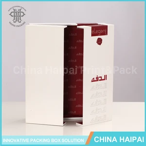 high-end luxury gift paper box packging with new style open