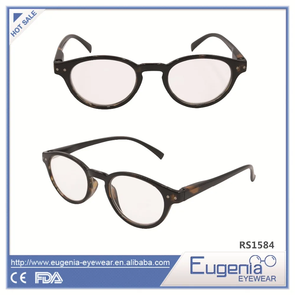 wholesale popular high quality round frame reading glasses