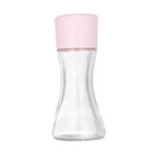Herb Spice Tools Spice Jars Intelligent Quantitative Transparent Empty 3oz Glass Spice Jar With Plastic Flip Cap