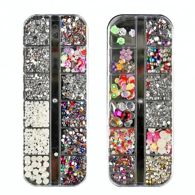 3D Nail Art Rhinestones Glitters Stud Acrylic Tips Decoration Manicure Mix Styles ND135
3D Nail Art Rhinestones Glitters Stud Acrylic Tips Decoration Manicure Mix Styles ND135