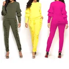 2019 Spring Females Latest Design Multi Color Long Sleeve Fashion Blouse With Ruffles, Women Tops Blouse