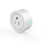 US Power Plug Smart Wifi Socket Mobile APP Remote Control Works can Work with Amazon Alexa Google Home
