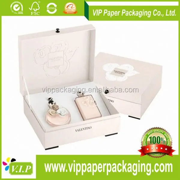 2017 new custom cosmetic packaging perfume box wholesales