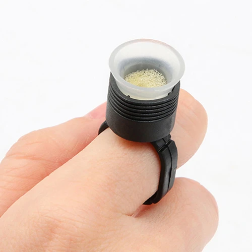 Microblading Disposable Black Plastic Sponge Ink Cup Tattoo Ring Cup for Permanent Makeup Training, White and black
Microblading Disposable Black Plastic Sponge Ink Cup Tattoo Ring Cup for Permanent Makeup Training, White and black