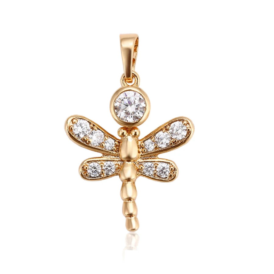 33388 Xuping latest gold jewelry designs personalized animal bee pendant luxury geometric jewelry, White
33388 Xuping latest gold jewelry designs personalized animal bee pendant luxury geometric jewelry, White
