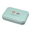 Customized blank credit card tin metal card holder with slot