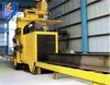 dust free used h steel section beam roller conveyor shot blast cleaning machine/equipment/abrator manufacturer