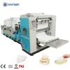 4 lines drawing fold facial tissue paper making machine