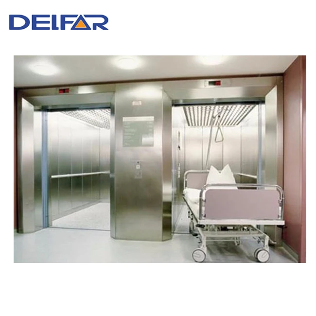 Hot Sell Center Open Door Medical Lift Hospital Bed Elevator