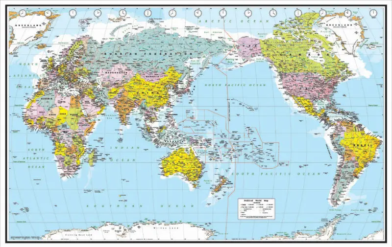 خريطة العالم السياسية