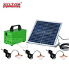 outdoor mini portable led lighting 20W 30W panel solar system home