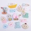Kawaii Resin Boy Girl Charms Lovely Baby Accessories For DIY Phone shells beads Hair Decoration Flat Back Slime Crafts