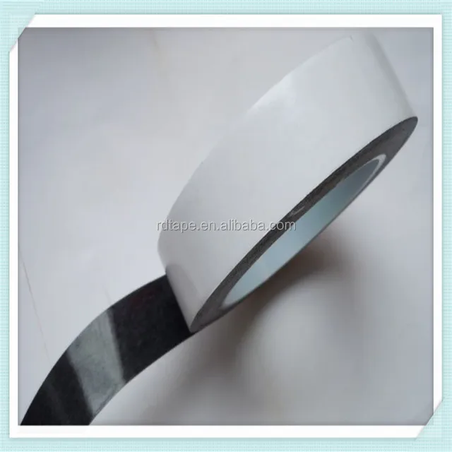 double sided black tissue tape with solvent acrylic adhesive