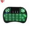 mini USB Keyboard colorful backlight i8 wireless keyboard and mouse