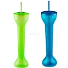 Custom Plastic Party Yard Cups Yard Beer Glass Slush Yard Cup slush cup