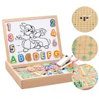 Children Smart Educational Toy Wooden Multifunctional Learning Box For Preschool Kid
