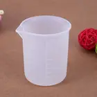 Handmade Craft tools 100ml silicone measuring cup for epoxy resin