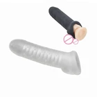 Best Price Realistic Shape Snug Sleeve Penis Extender With Ball Loop