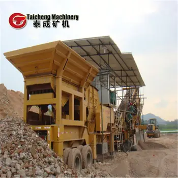 Top 10 Gypsum mine mobile crushing plant hot selling in the world