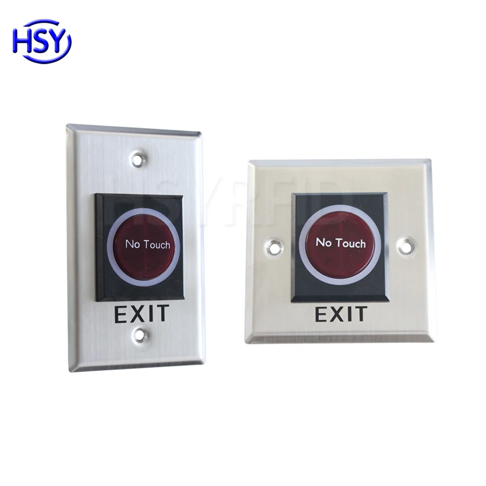 RFID Infrared Sensor no touch door access control exit button with cheap price