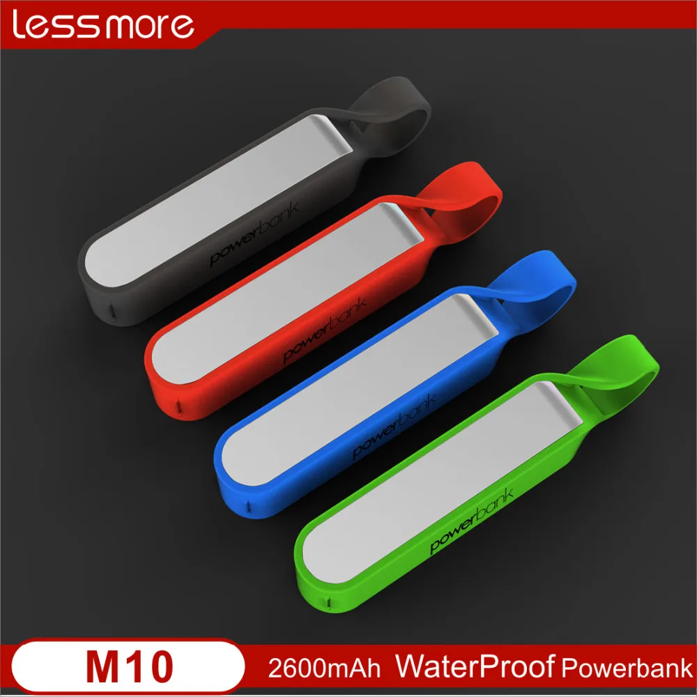 2018 best seller lipstick power banks 2600mah with metal hook for new year gift ip67 waterproof power bank 3000mah - ANKUX.COM