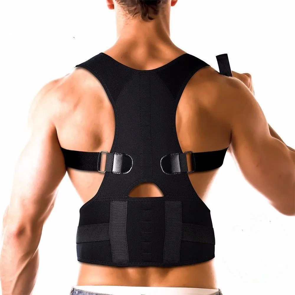 10 Magnets Back posture corrector sports back brace lumbar back support for Wholesale, Black, white, pink, purple and customized
10 Magnets Back posture corrector sports back brace lumbar back support for Wholesale, Black, white, pink, purple and customized