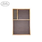 Custom Wooden Ring Bracelet Jewelry Display Tray