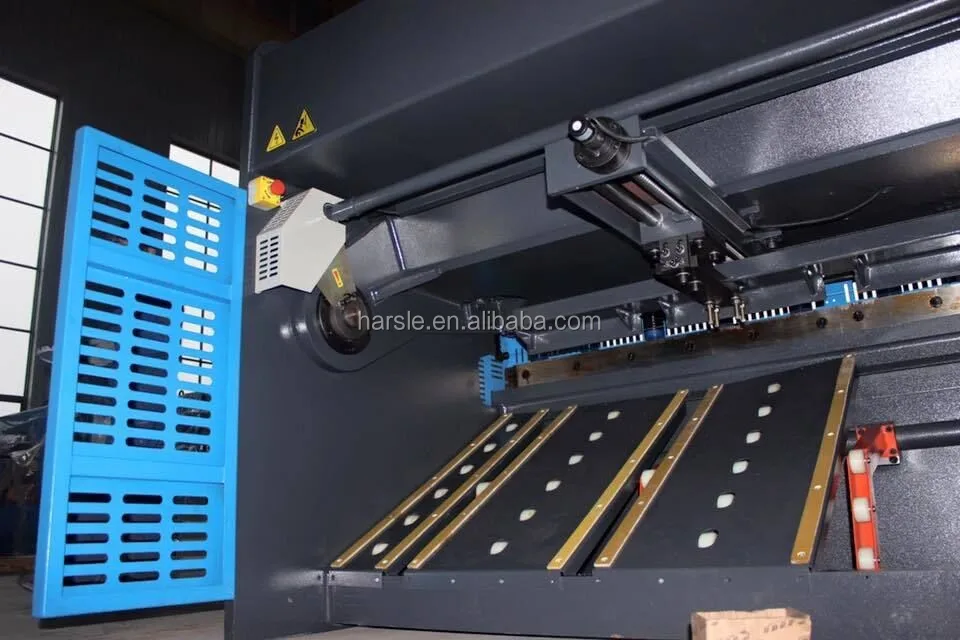 hydraulic guillotine for sheet metal machine, metal sheet cutting machine