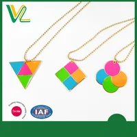 Customized New Zinc Alloy Fluorescent Round