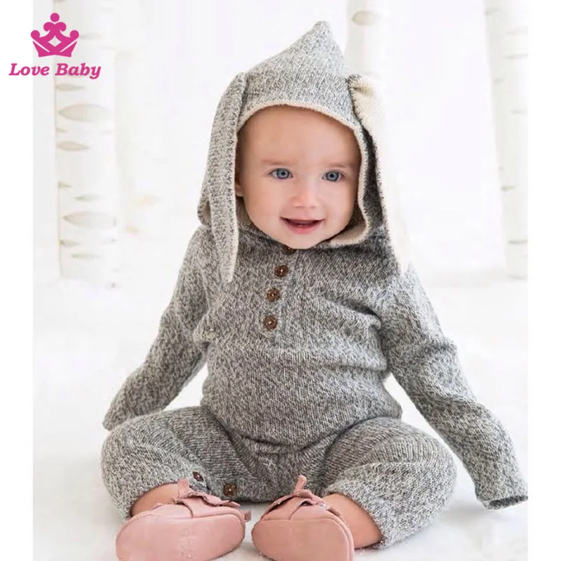 Hot Sale Knitting Wool Cotton Infants Baby Romper Hooded Carton Animal Infant Climb Costume Rompers Hot Sale Knitting Wool Cotton Infants Baby Romper Hooded Carton Animal Infant Climb Costume Rompers